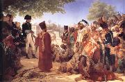 Baron Pierre Narcisse Guerin Bonaparte Pardoning the Insurgents in Cairo oil painting artist